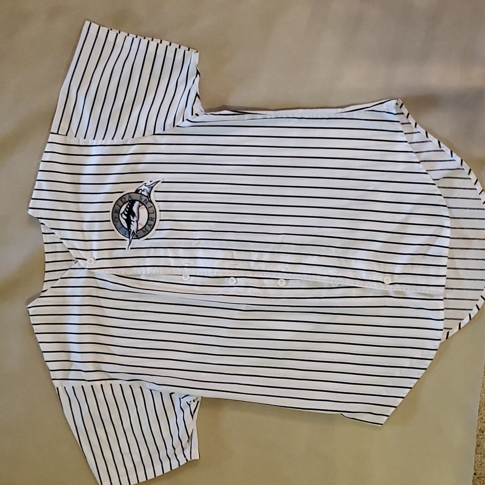 FLORIDA MARLINS button up